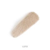 ブラウン | ドロップファーパッチンヘアピン  | LUPIS