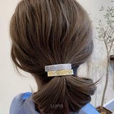 アクリル×メタルプレートヘアゴム  | LUPIS | 詳細画像5 