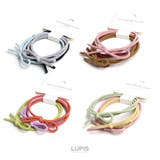 3カラー2連ヘアゴムセット【3色セット ヘアアクセサリー】 | LUPIS | 詳細画像5 