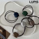 多角形キューブヘアゴム【細め ヘアアクセサリー】 | LUPIS | 詳細画像1