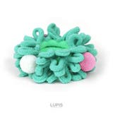 グリーン | もこもこファンシーヘアゴム【ヘアアクセサリー】 | LUPIS