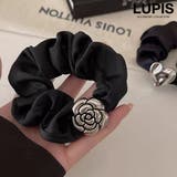 ローズメタルシュシュヘアゴム | LUPIS | 詳細画像1 