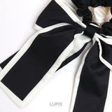 バイカラーリボンシュシュヘアゴム | LUPIS | 詳細画像4 