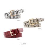 パイソン柄ベルト | LUPIS | 詳細画像2