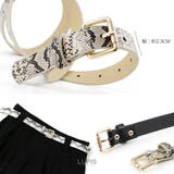 パイソン柄ベルト | LUPIS | 詳細画像4