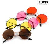 ラウンドカラーレンズサングラス 【サングラス メガネ | LUPIS | 詳細画像1 