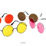 ラウンドカラーレンズサングラス 【サングラス メガネ | LUPIS | 詳細画像6 