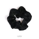 ブラック | マットサテンシュシュ 【ヘアアクセサリー アクセサリー | LUPIS