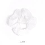 ホワイト | マットサテンシュシュ 【ヘアアクセサリー アクセサリー | LUPIS