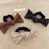 レザー調リボンヘアゴム【ヘアアクセサリー】 | LUPIS | 詳細画像6 