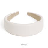 フェイクレザーワイドカチューシャ【カチューシャ ワイド 幅広 | LUPIS | 詳細画像2 