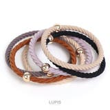ニュアンスカラーツイストヘアゴム【ヘアアクセサリー】 | LUPIS | 詳細画像3 
