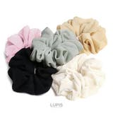 メタルラインシフォンシュシュ 【プチプラ ヘアゴム | LUPIS | 詳細画像2 