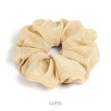 ベージュ | メタルラインシフォンシュシュ 【プチプラ ヘアゴム | LUPIS