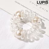 ポイントパールスプリングヘアゴム  | LUPIS | 詳細画像1 