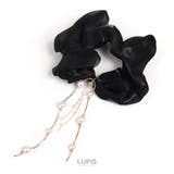 パールチェーン付きシュシュ【ヘアアクセサリー】 | LUPIS | 詳細画像3