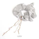 パールチェーン付きシュシュ【ヘアアクセサリー】 | LUPIS | 詳細画像4