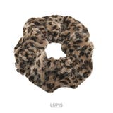 レオパード柄シャギーシュシュ | LUPIS | 詳細画像2 