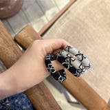 リボン柄ジャージヘアゴム | LUPIS | 詳細画像3 