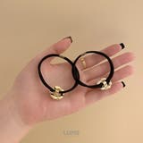 エレガントカメリアフラワーヘアゴム | LUPIS | 詳細画像4 