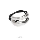 ボリューム2連メタルラインヘアゴム | LUPIS | 詳細画像4 