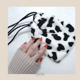 アニマルファー巾着ミニショルダーバッグ(ポーチ) 【小さめ】 | LUPIS | 詳細画像8 