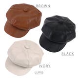 クラシカルレザーキャスケット | LUPIS | 詳細画像3 