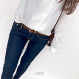 ランドバックルマットレザーベルト | LUPIS | 詳細画像3