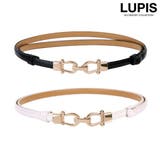 エナメル調ビットベルト 【プチプライス 幅細 | LUPIS | 詳細画像1 