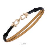 エナメル調ビットベルト 【プチプライス 幅細 | LUPIS | 詳細画像2 