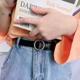 シルバーサークルプレーンベルト | LUPIS | 詳細画像2 