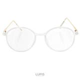 クリア | クラシカルボストンサングラス 伊達メガネ | LUPIS