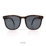 ブラウン | 折りたたみウェリントンサングラス | LUPIS