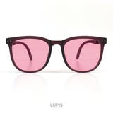 ピンク | 折りたたみウェリントンサングラス | LUPIS
