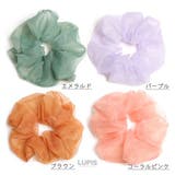 オーガンジーボリュームシュシュ 【ヘアアクセサリー アクセサリー | LUPIS | 詳細画像2 