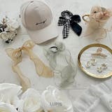 オーガンジーリボンヘアゴム【ヘアゴム ヘアアクセサリー リボン | LUPIS | 詳細画像4 