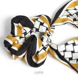 バイカラースカーフリボンシュシュ【ヘアアクセサリー】 | LUPIS | 詳細画像4 