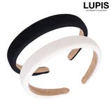 ダイアゴナル柄ボリュームカチューシャ | LUPIS | 詳細画像1