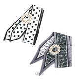 スカーフリボン×リッチパールヘアゴム【ヘアアクセサリー】 | LUPIS | 詳細画像6 