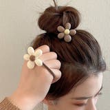 ぷっくりフラワーヘアゴム【へアクセサリー】 | LUPIS | 詳細画像4 