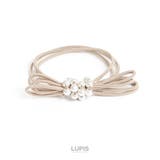 リボン×パール3連ヘアゴム | LUPIS | 詳細画像6 