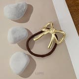 メタルリボンヘアゴム | LUPIS | 詳細画像8 