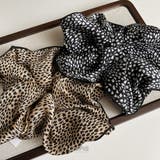 モノトーン総柄シュシュ | LUPIS | 詳細画像2 