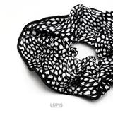 モノトーン総柄シュシュ | LUPIS | 詳細画像4 