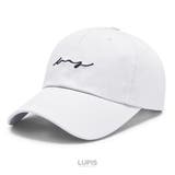 ホワイト | オシャレロゴキャップ | LUPIS