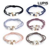パール×ビーズ3連ヘアゴム | LUPIS | 詳細画像1 