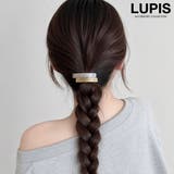 アクリル×メタルプレートヘアゴム 【ヘアアクセサリー ヘアゴム | LUPIS | 詳細画像1 