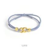ブルー | ツインリングヘアゴム | LUPIS