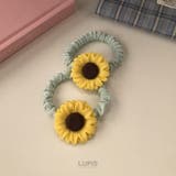 ≪1個入り≫ひまわりヘアゴム | LUPIS | 詳細画像2 