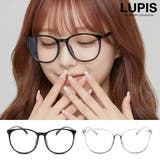 ベーシックフレームウェリントン伊達メガネ【伊達メガネ 眼鏡 メガネ | LUPIS | 詳細画像1